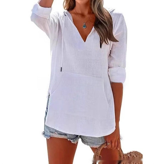 Arrival Strand-Cover-up mit Kapuze