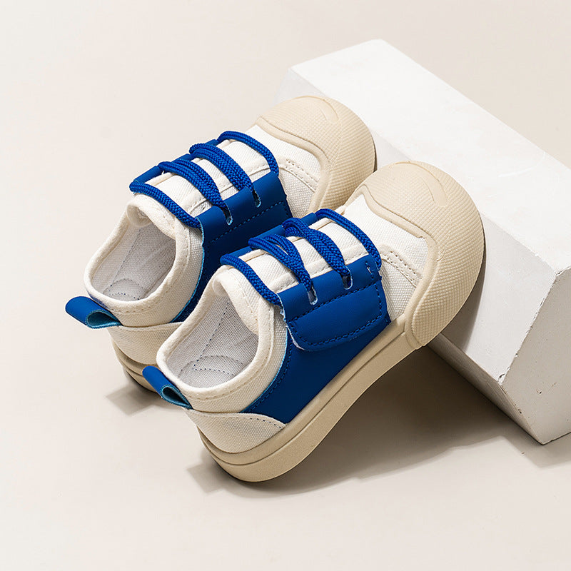 Dopamin-Farbige Canvas-Kinderschuhe