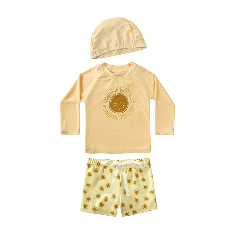 Kinder-Sun-Schutz Badeanzug mit Hut – Bild 8 | LuxeStyle