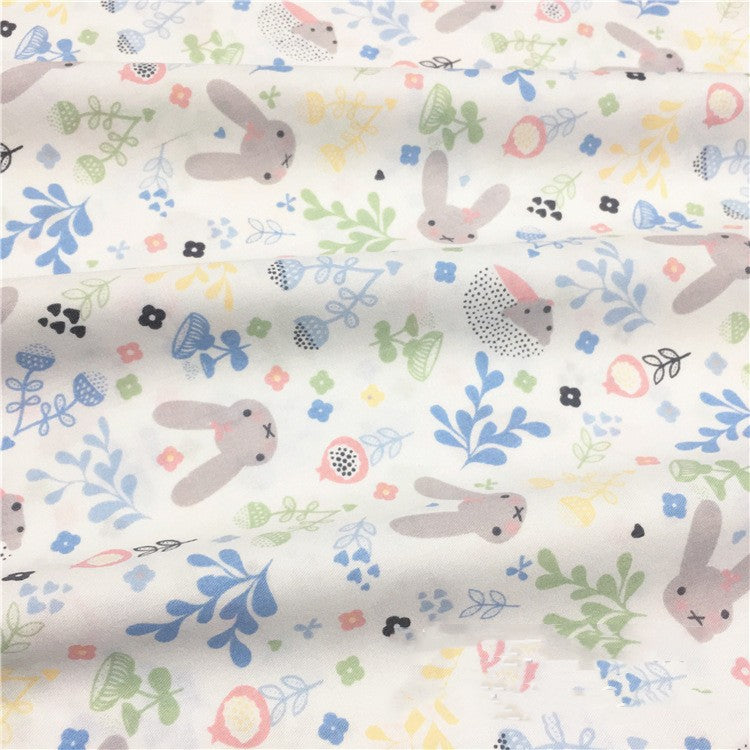 Baumwoll-Twill 'Häschen' Stoff – Bild 5 | LuxeStyle