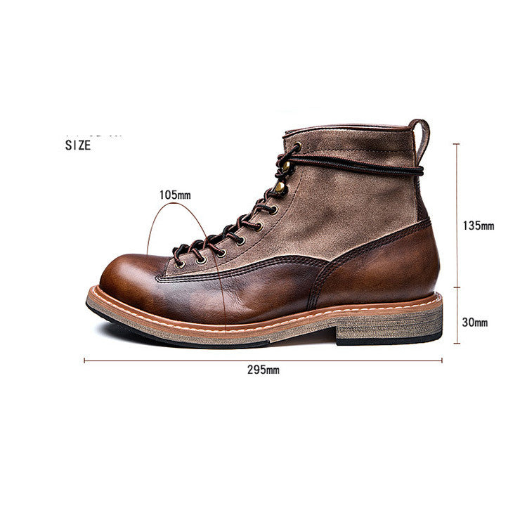 Motorradlederstiefel Herren braun – Bild 15 | LuxeStyle