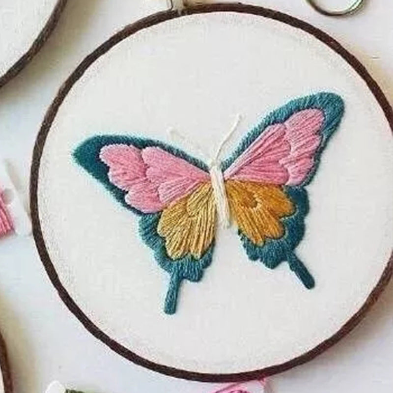 Stickset «Blumenwiese» für Einsteiger