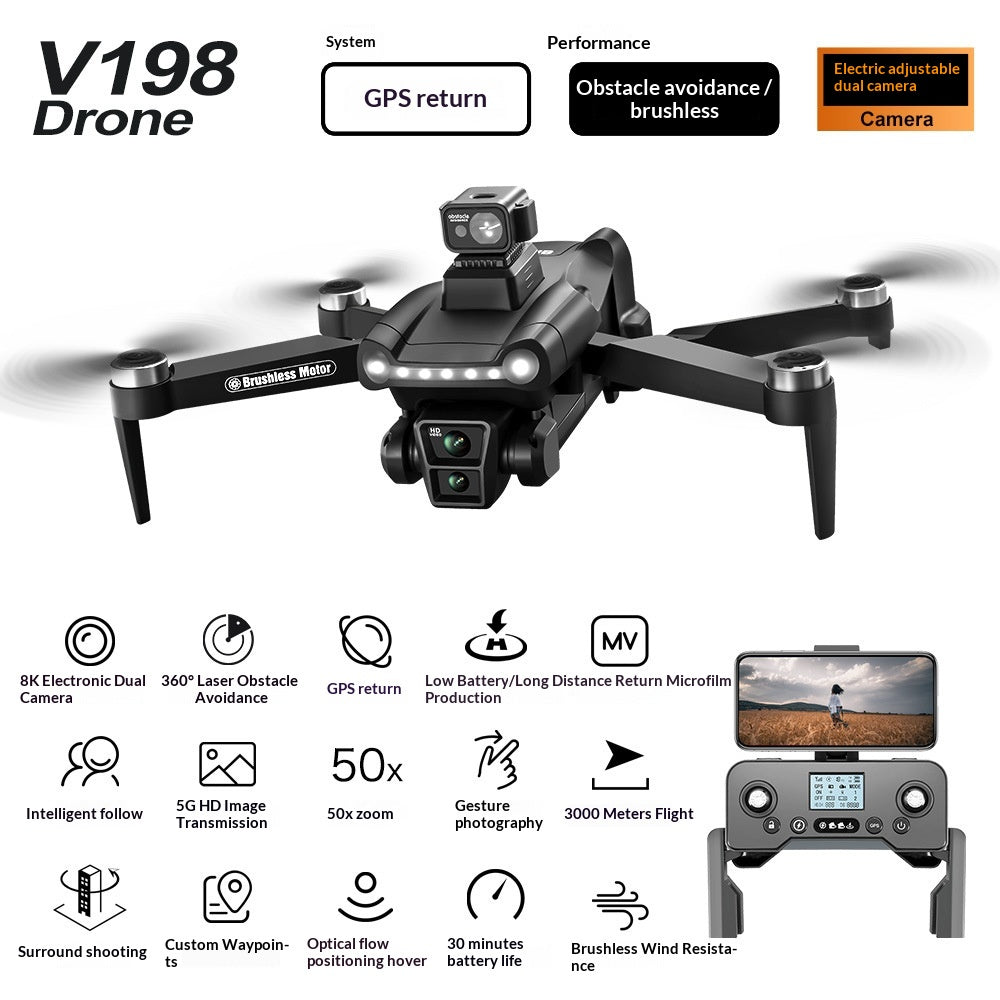HD Quadcopter mit intelligenter Hindernisvermeidung
