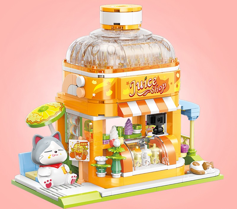 Buntes Puzzle-Modell Dessert-Haus – Bild 17 | LuxeStyle