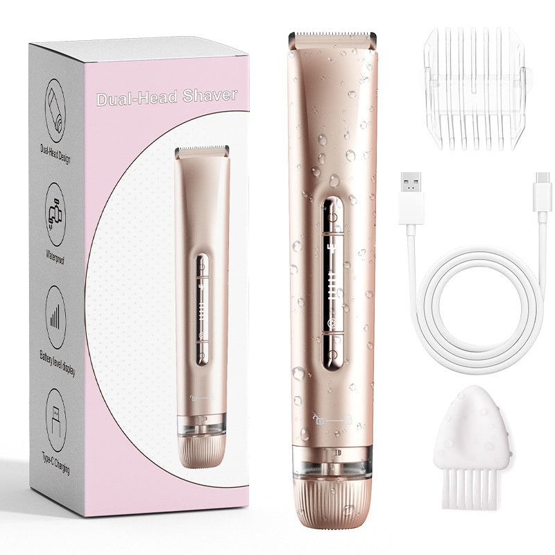 Doppelköpfiges Lady Shaver Haarentfernungsgerät – Bild 8 | LuxeStyle
