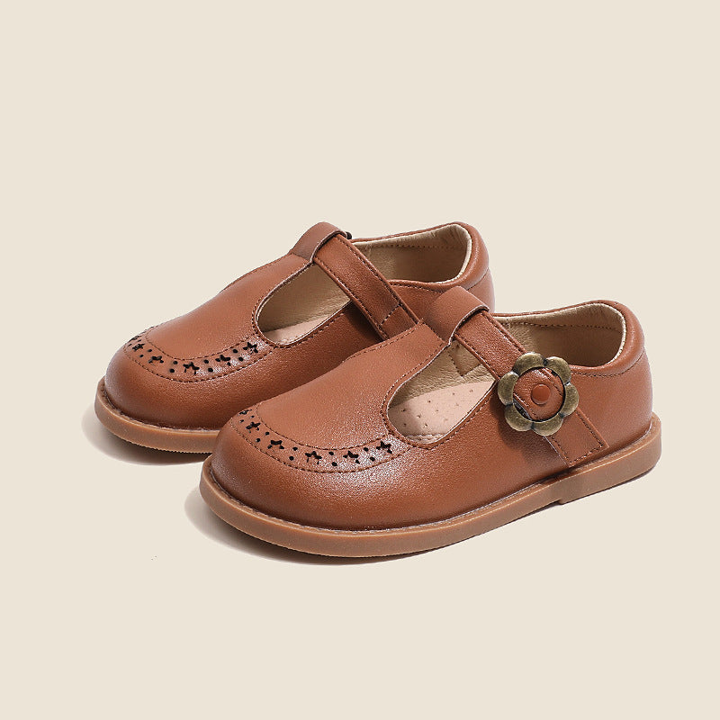 Prinzessinnen-Lederschuhe für Mädchen