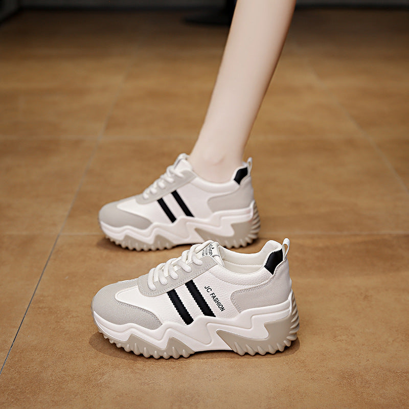 Stylische Casual Plateau-Sneaker
