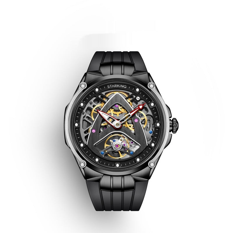 Mechanische Armbanduhr Edelstahl