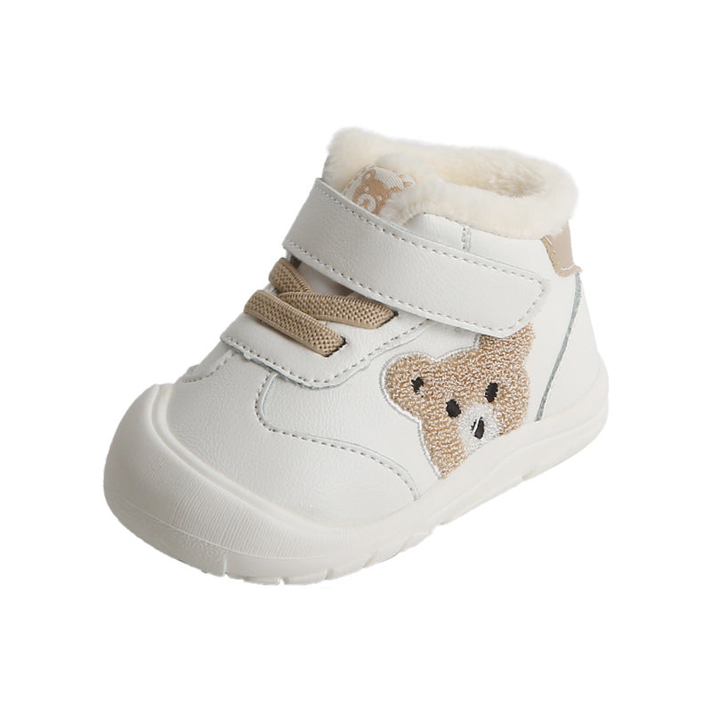 Winter-Kinderschuhe mit Cartoon-Muster