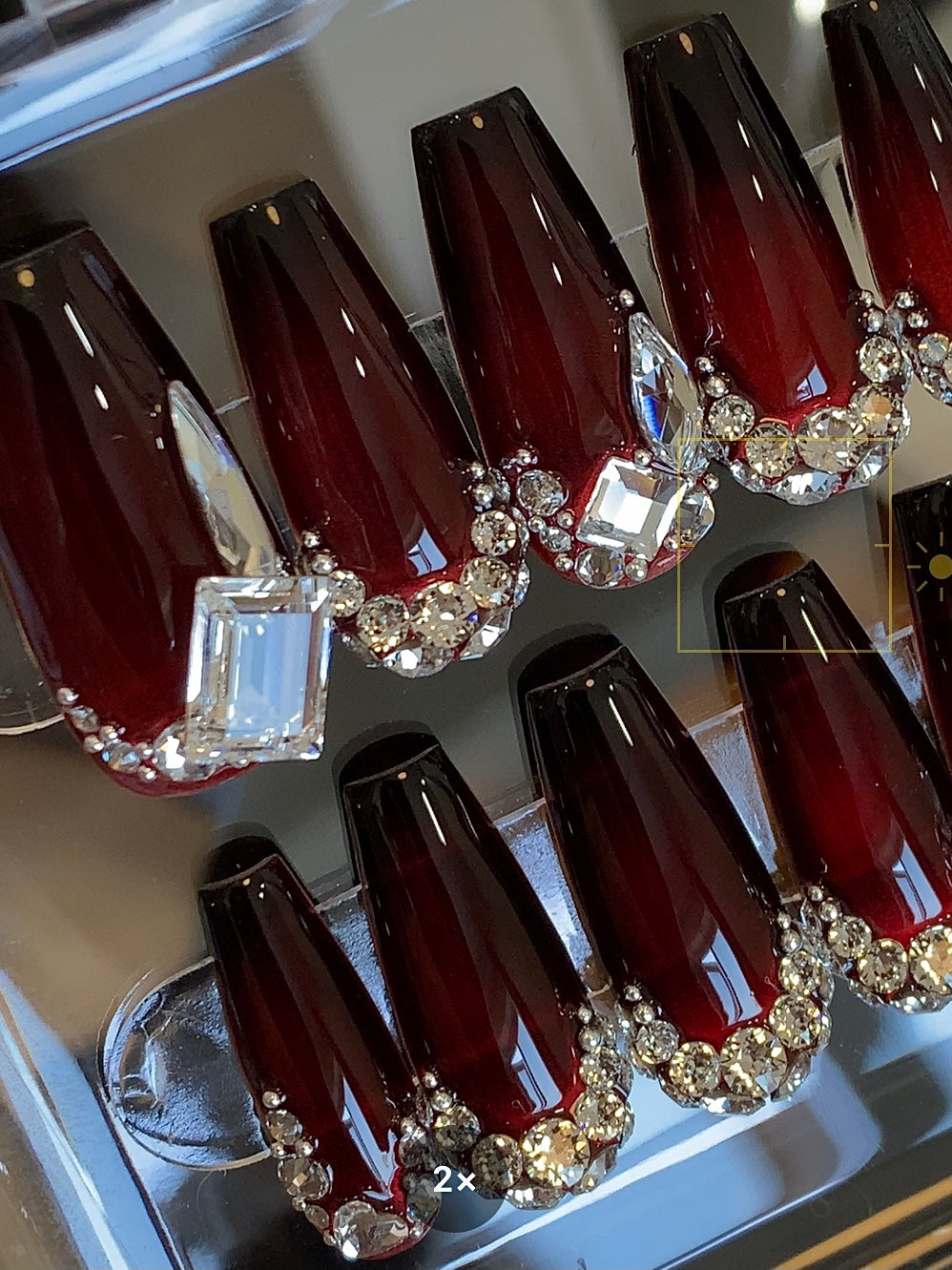 Blutroter Guokui-Nagel-Set – Bild 9 | LuxeStyle