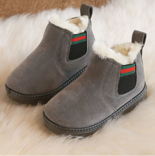 Winter Plus Velours Kinder-Schneestiefel