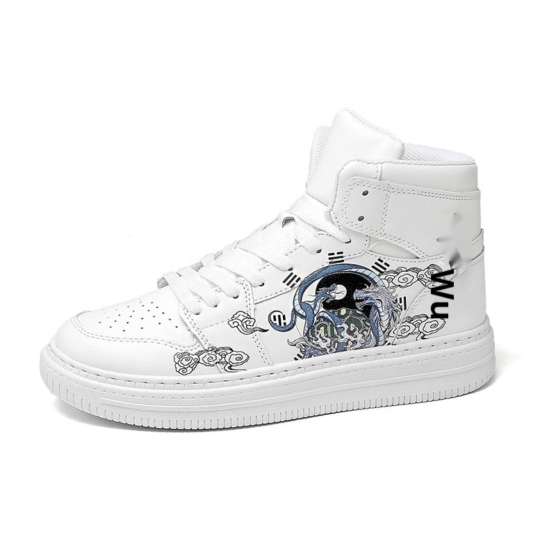 High-Top Sneaker mit Tiermuster – Bild 3 | LuxeStyle