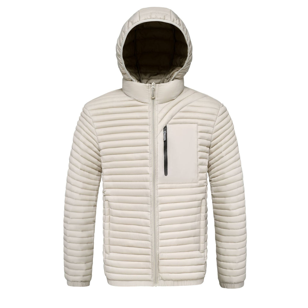 Herren Winterjacke mit abnehmbarer Kapuze
