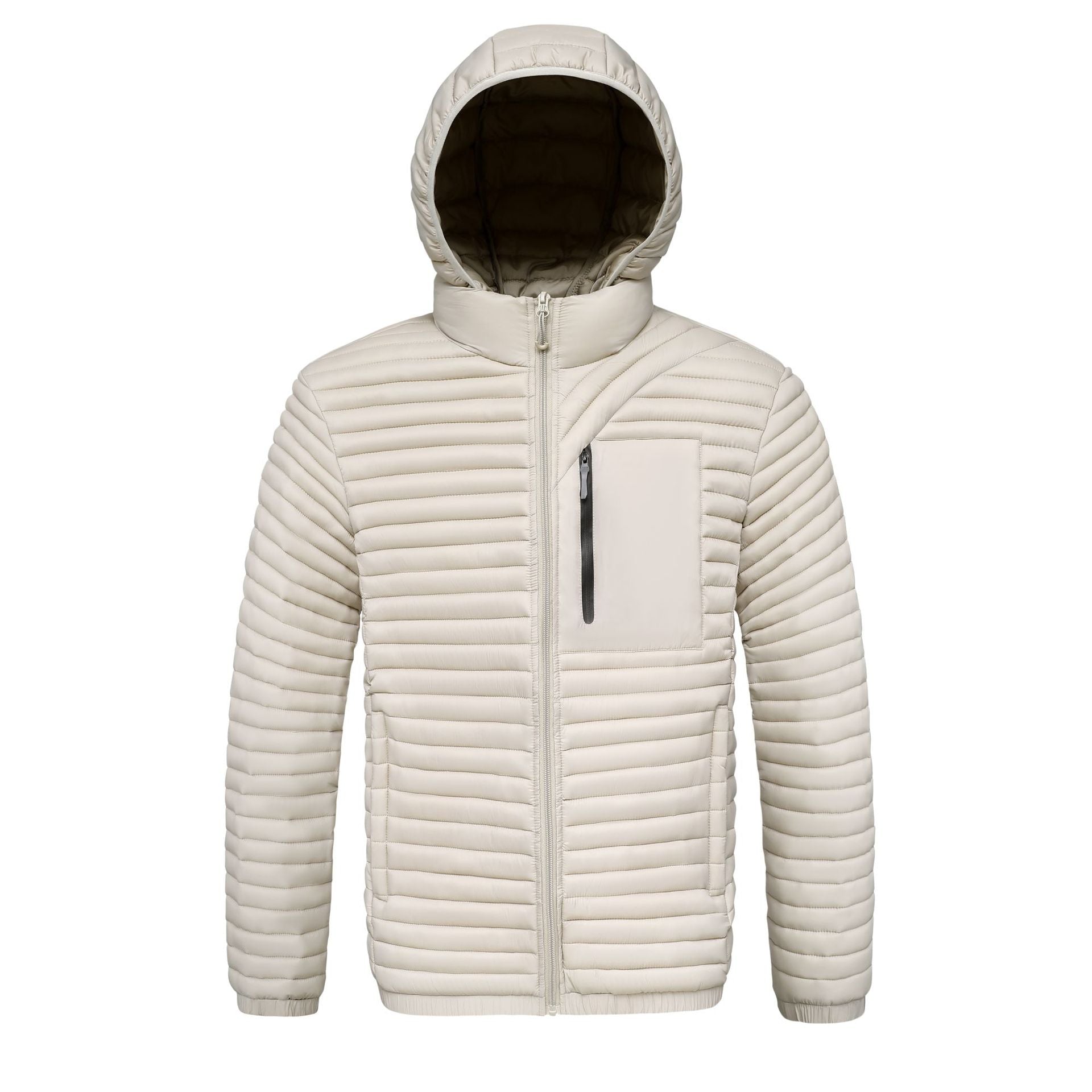 Herren Winterjacke mit abnehmbarer Kapuze
