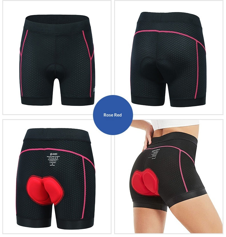 Damen Radhose mit Polster
