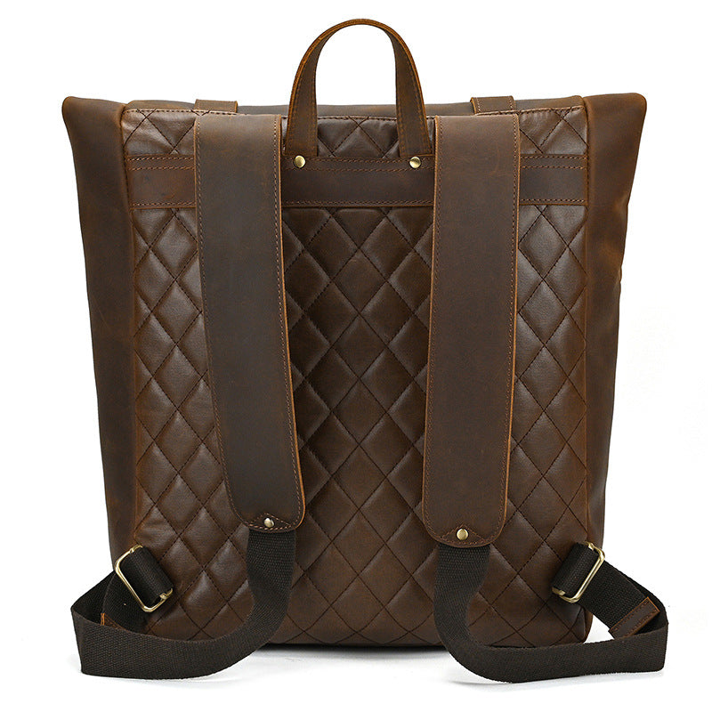 Retro-Lederrucksack für Herren – Bild 2 | LuxeStyle