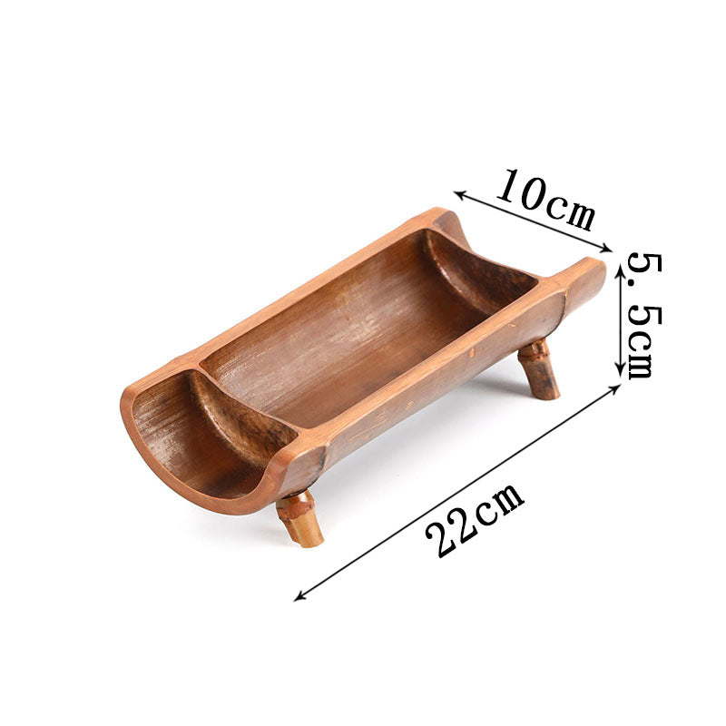 Handgemachte Bambus Etagere