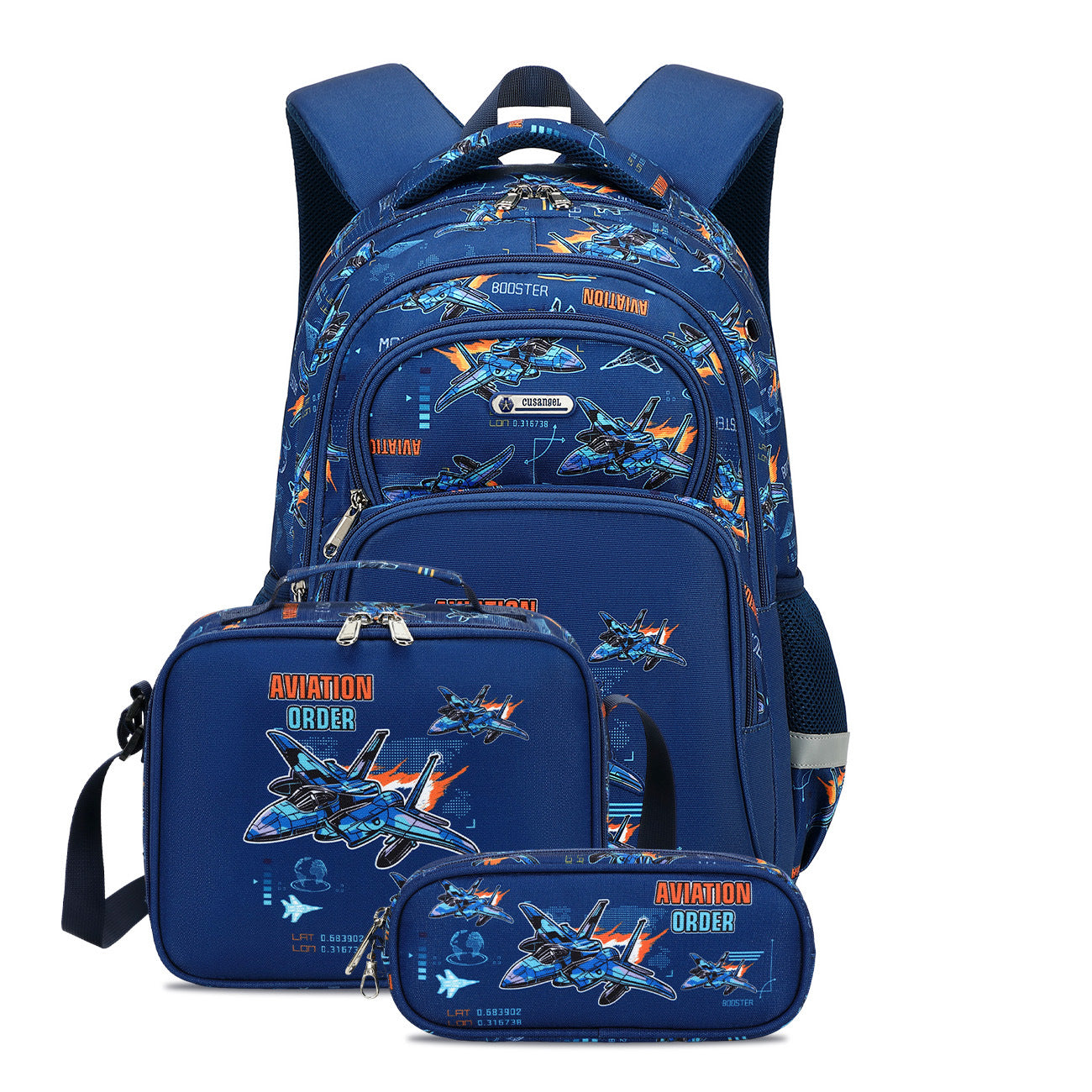3-teiliges Dino-Rucksack-Set für Kinder – Ansicht 6