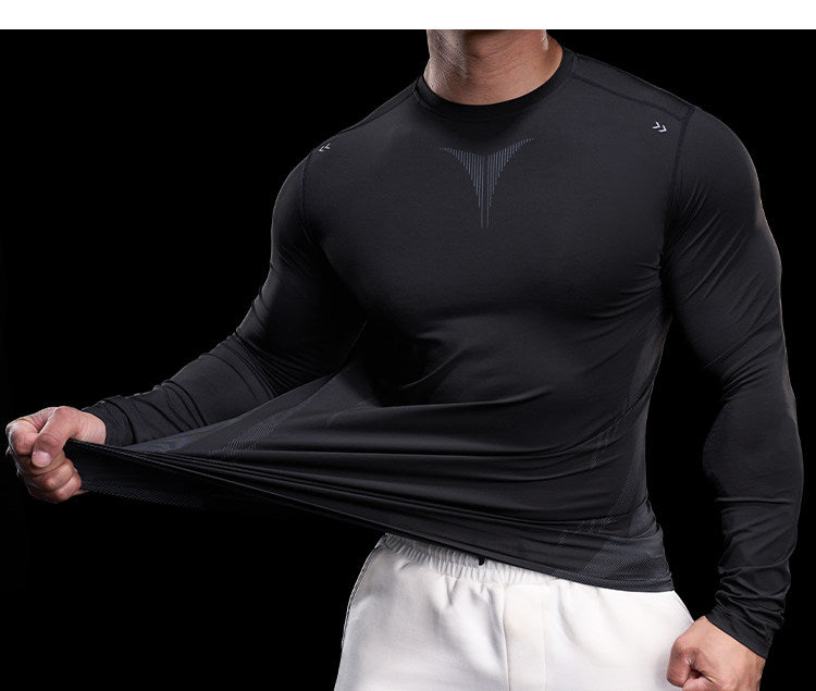 Enganliegendes Langarmshirt für Sport – Bild 5 | LuxeStyle