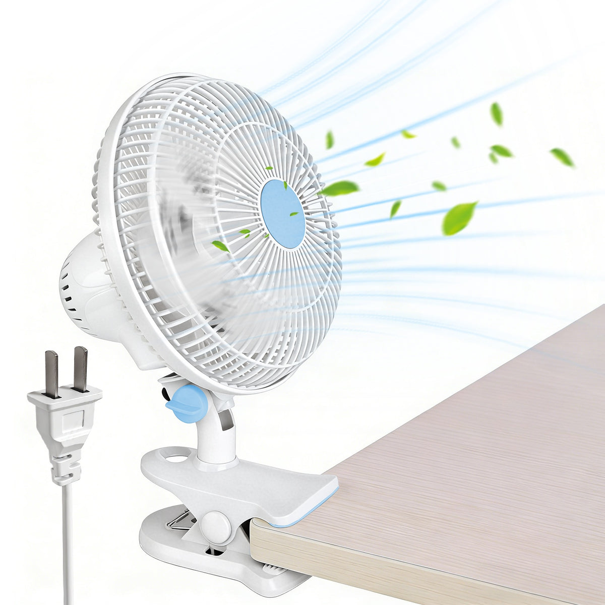 Oszillierender Clip-Ventilator, 2 Stufen – Bild 1 | LuxeStyle