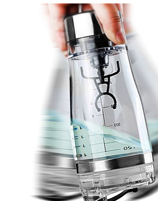 Elektrischer Shaker für Protein-Shakes
