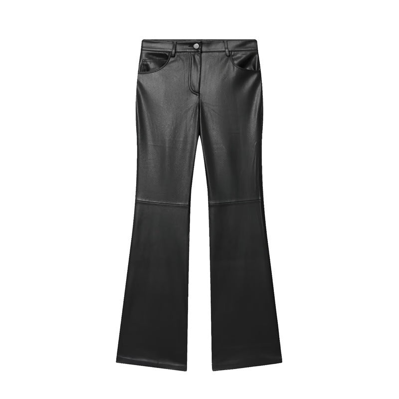 Wool Blend Cord-Hosen