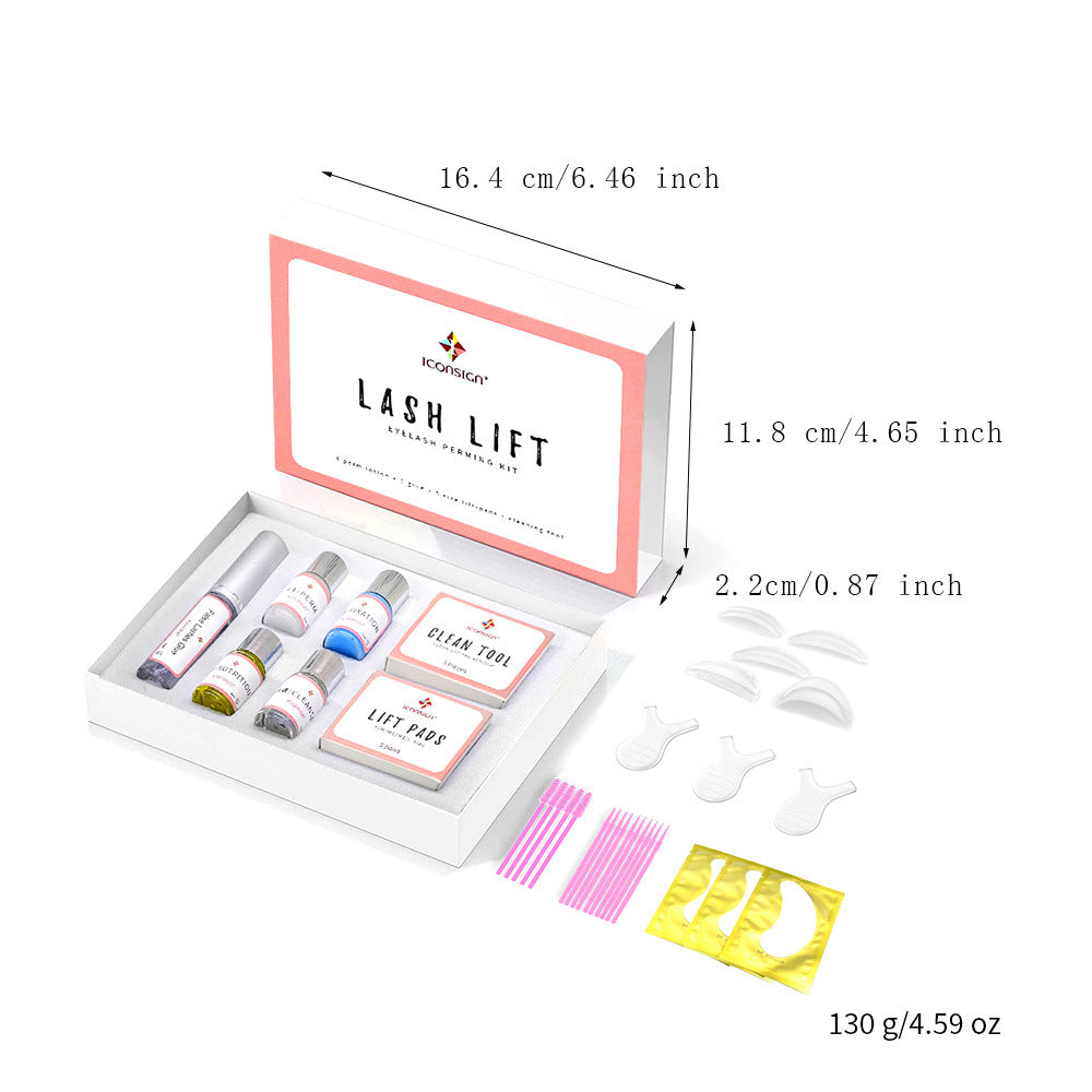 ICONSIGN Keratin-Lift-Kit für dauerhafte Wimpern