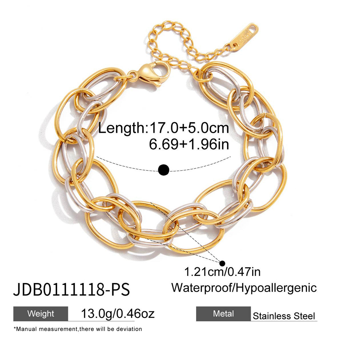 Edelstahl Armband für Frauen