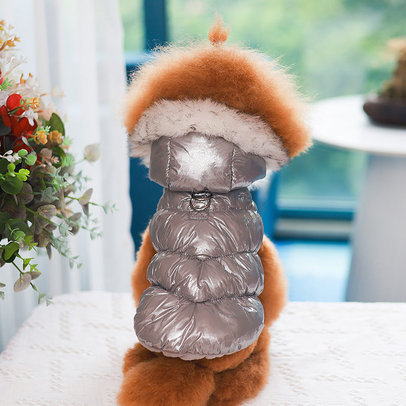 Herbst-Winter-Haustier-Cotton-Westen