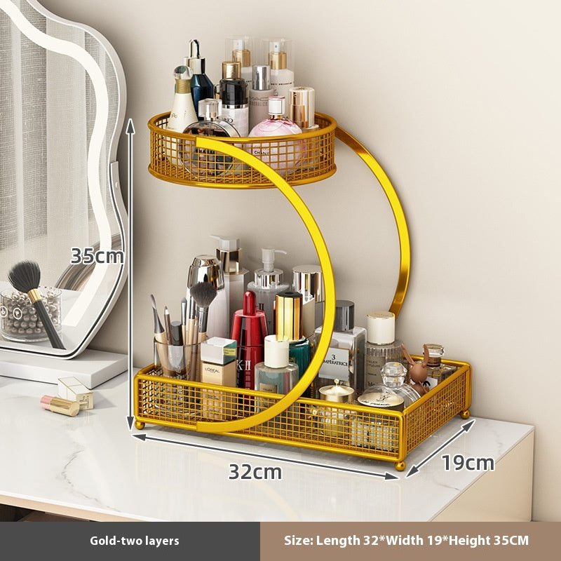 Minimalistischer Kosmetik-Organizer aus Metall – Bild 16 | LuxeStyle