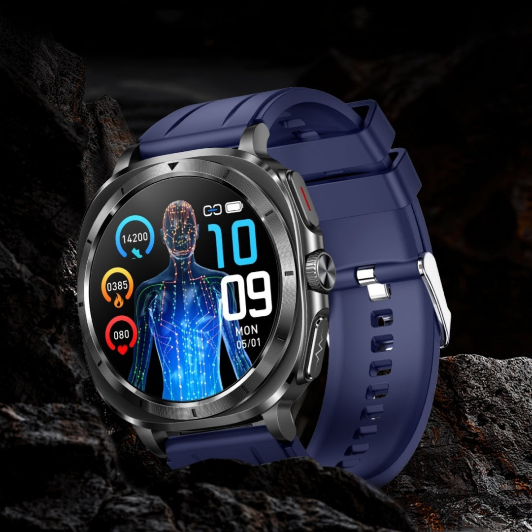 Smartwatch mit EKG und Bluetooth-Anrufen