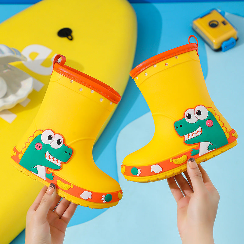 Kinder-Regenstiefel mit Prinzessinnen- oder Dino-Motiv – Bild 5 | LuxeStyle