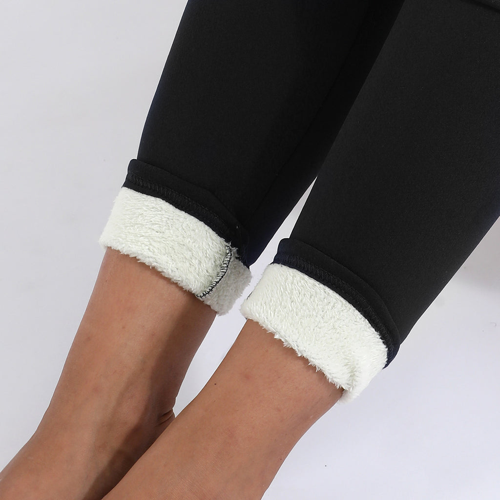 Warme Lammkaschmir Leggings für den Winter