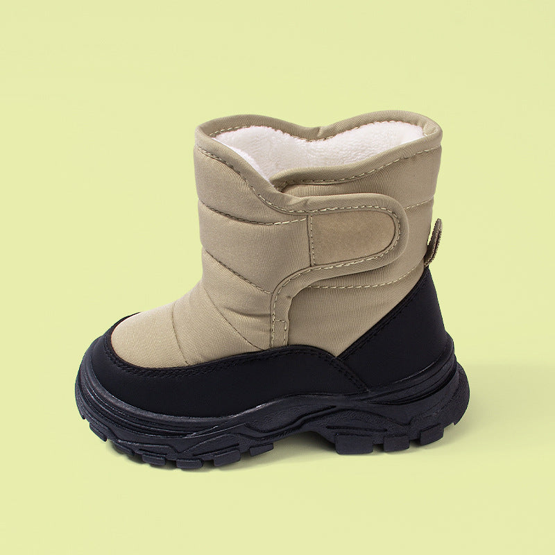 Warme, gefütterte Winter-Sneakers für Kinder
