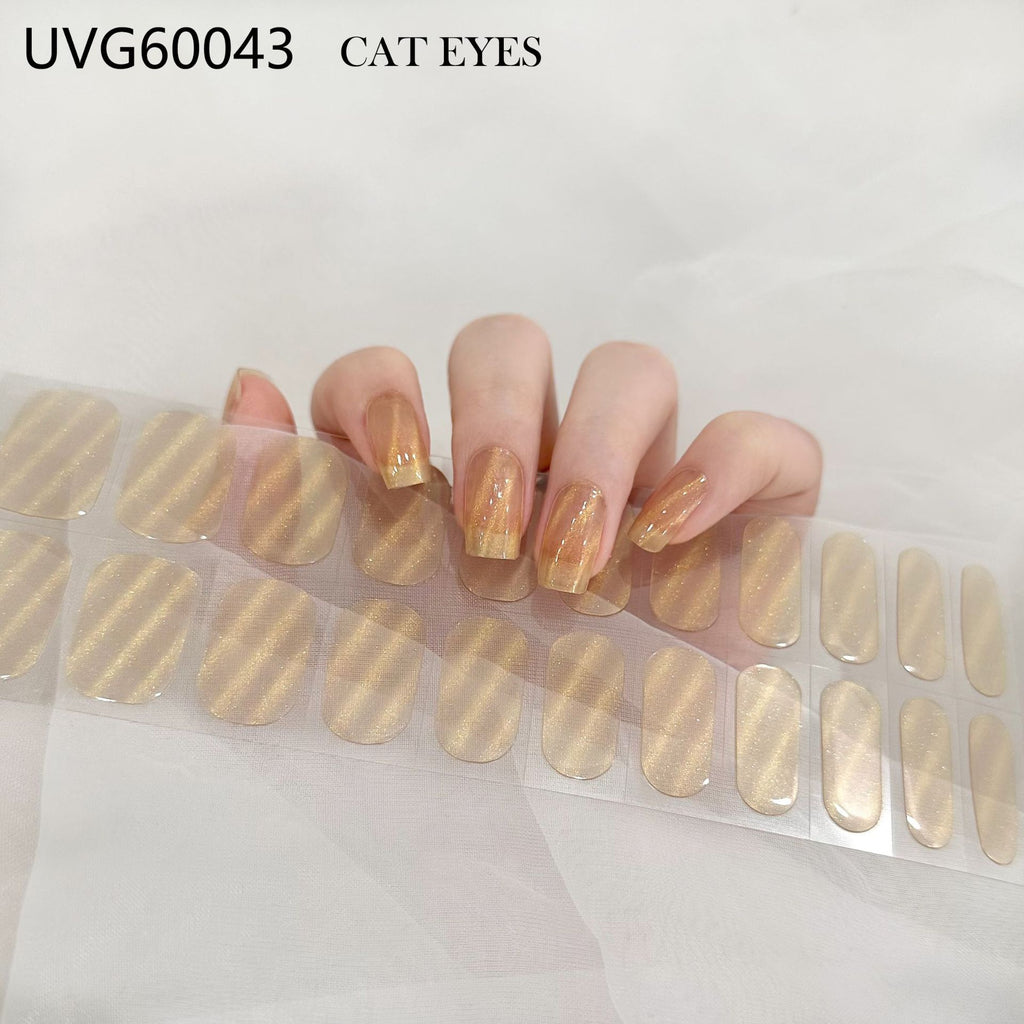 UV Gel Nagelsticker Semi-Cured