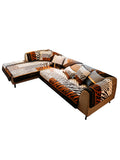 Sofaüberwurf mit Tiermuster