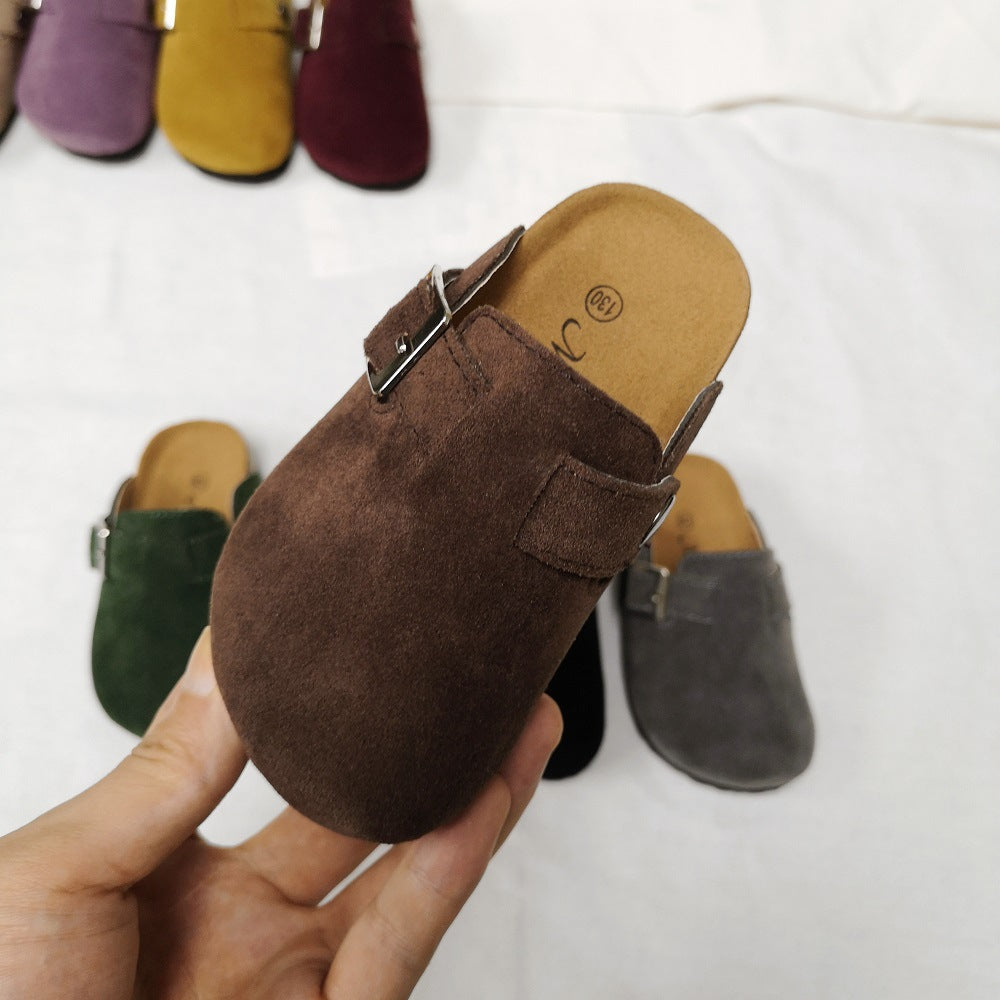 Kork-Babyschuhe für Mädchen mit Schnalle – Bild 8 | LuxeStyle