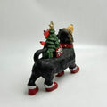 Weihnachtsdeko Dackel-Figur mit Tannenbaum – Bild 5 | LuxeStyle