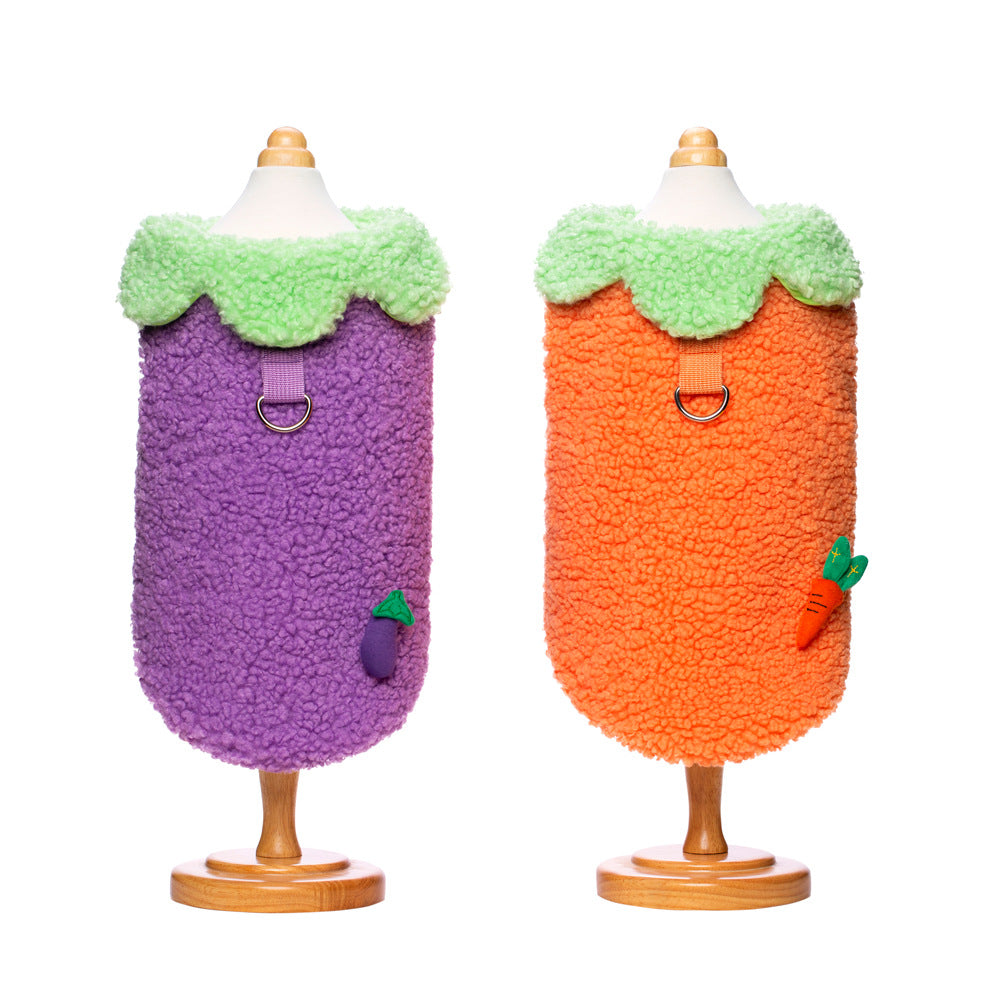 Warmes Fleece-Shirt für Haustiere im Korea-Stil