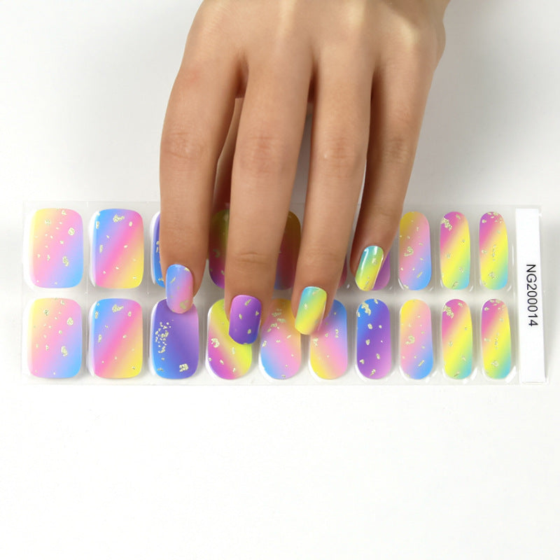 Koreanische Semi-Cured Nagelsticker zum Aufkleben – Bild 15 | LuxeStyle