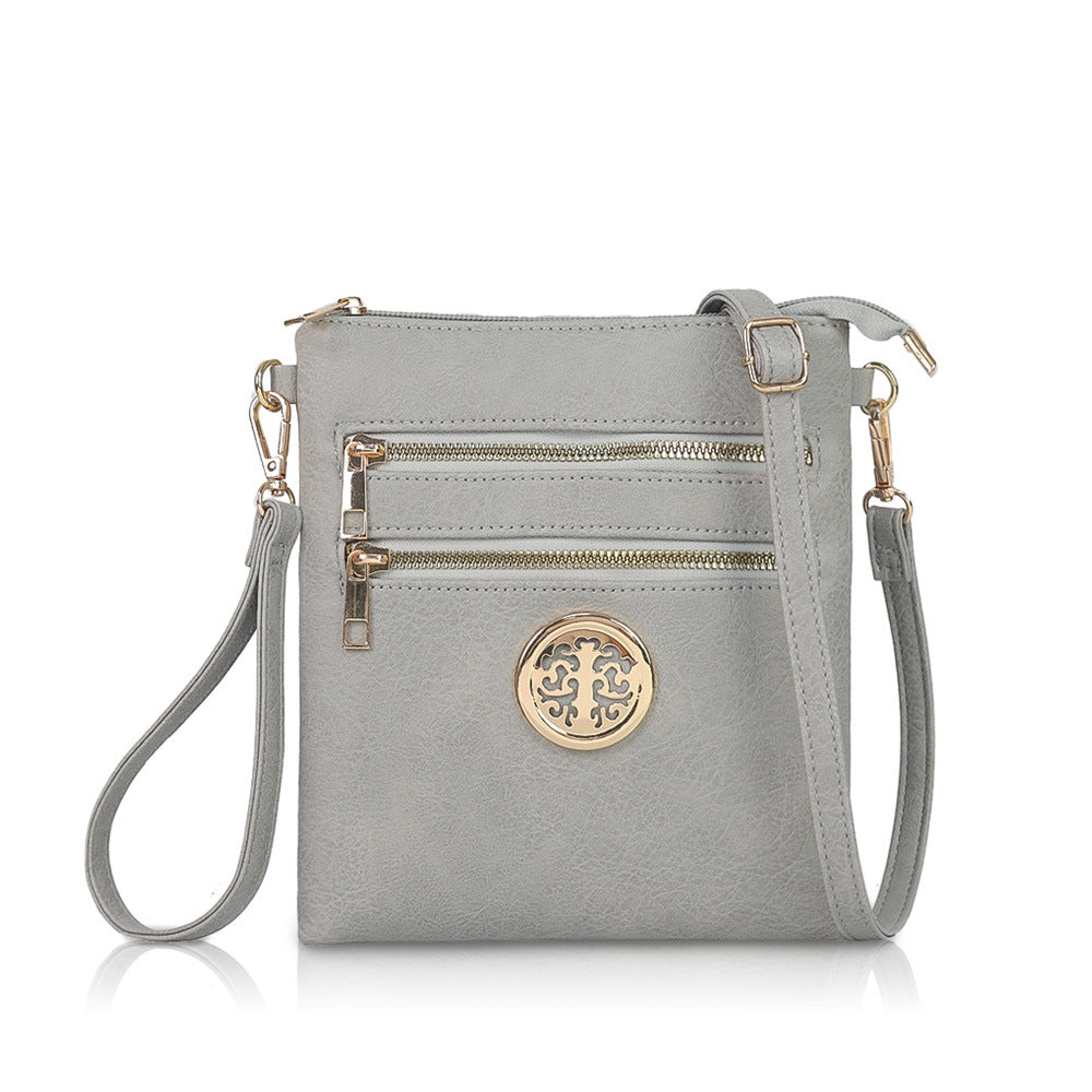 Crossbody Tasche in einfarbigem PU – Bild 4 | LuxeStyle