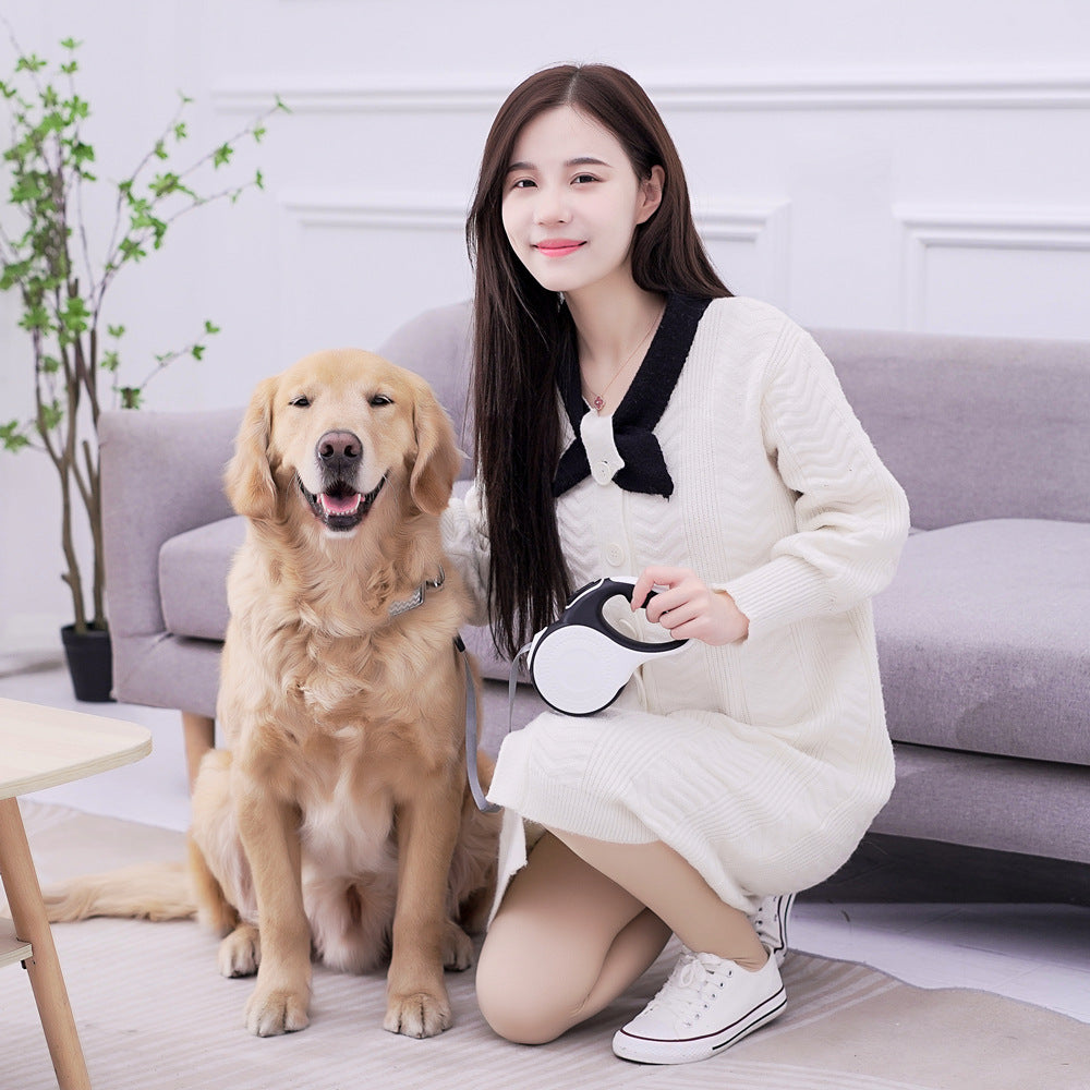Automatisches Hunde-Rollseil mit Abfallbeutelspender – Bild 2 | LuxeStyle
