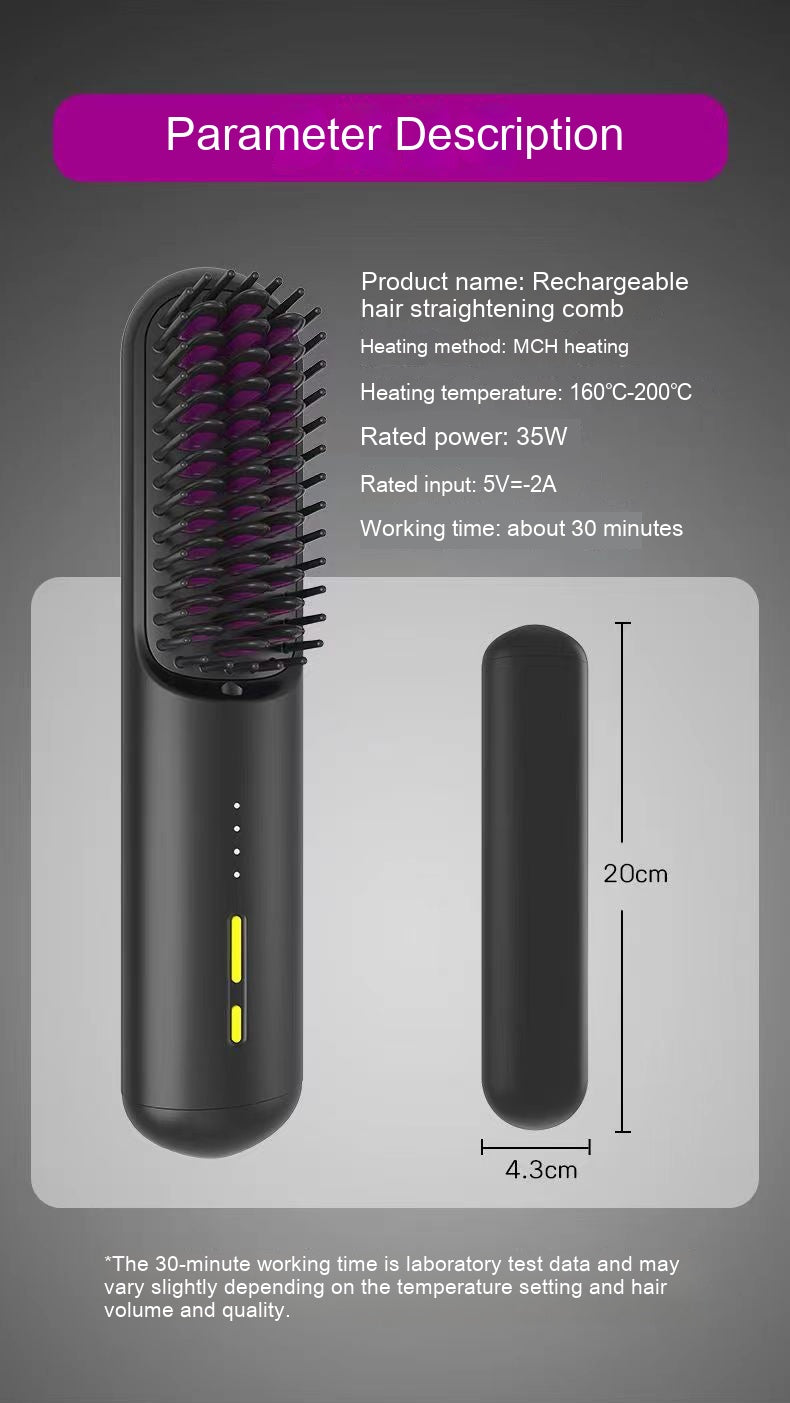 Kabelloser Mini-Haarglätter der 3. Generation