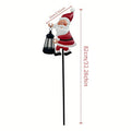 Weihnachtsdeko: Solar-Santa-Lampe | LuxeStyle