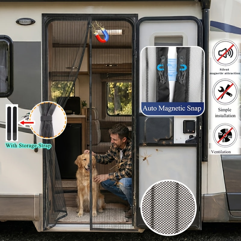 Magnetischer Fliegenvorhang für Camper & Wohnwagen