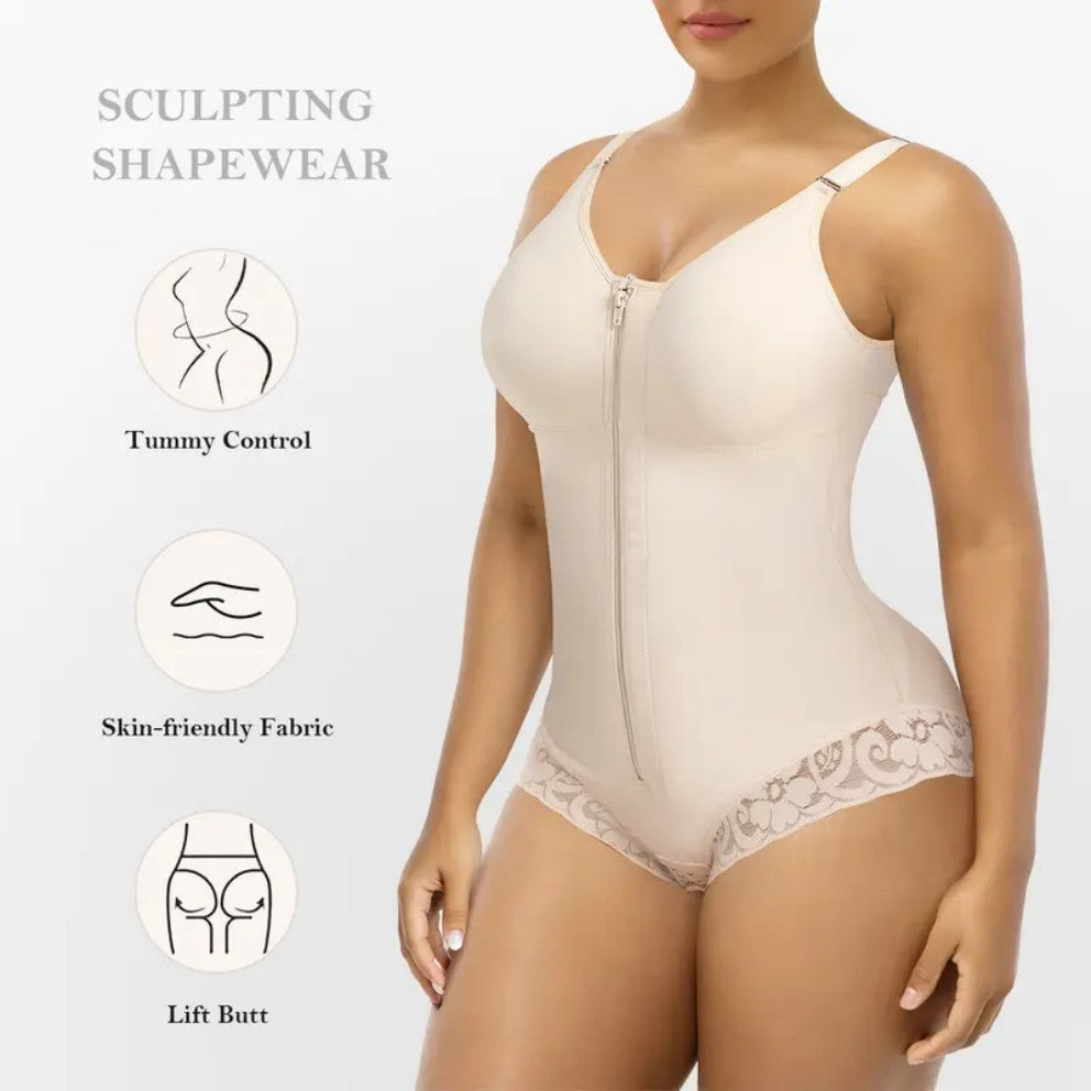 Fajas Colombianas Body Shaper mit BH – Ansicht 3