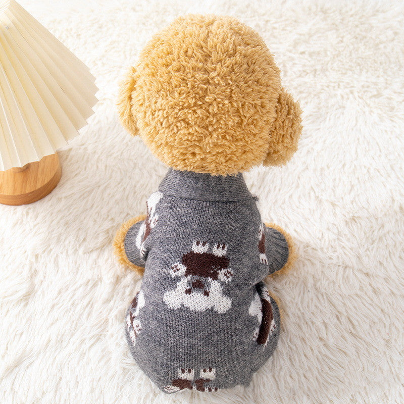 Roter Hundemantel für kleine Hunde – Bild 2 | LuxeStyle