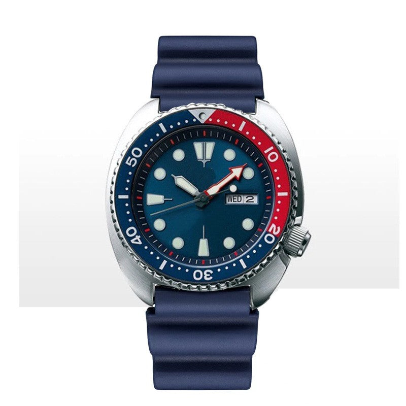 Quarz-Herrenuhr mit drehbarem Zifferblatt – Bild 2 | LuxeStyle