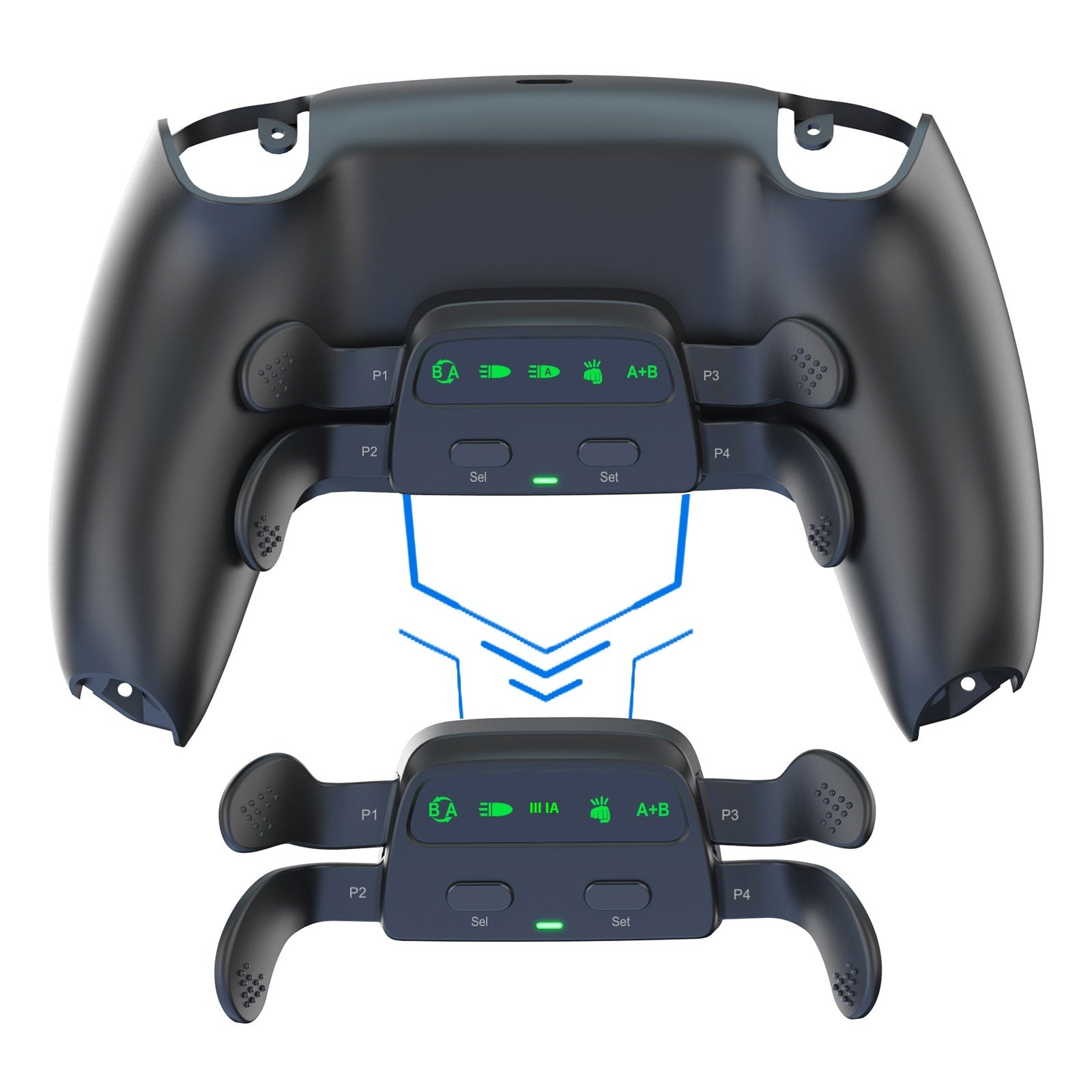 Controller-Erweiterung mit vier Rücktasten