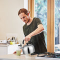 Flötenkessel Edelstahl 2L